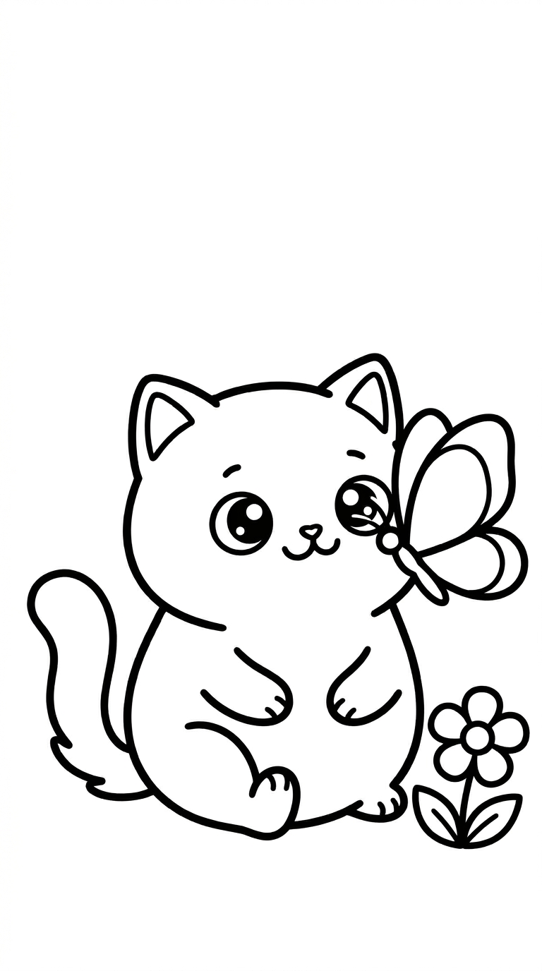 Free Cats Coloring Pages For Kids