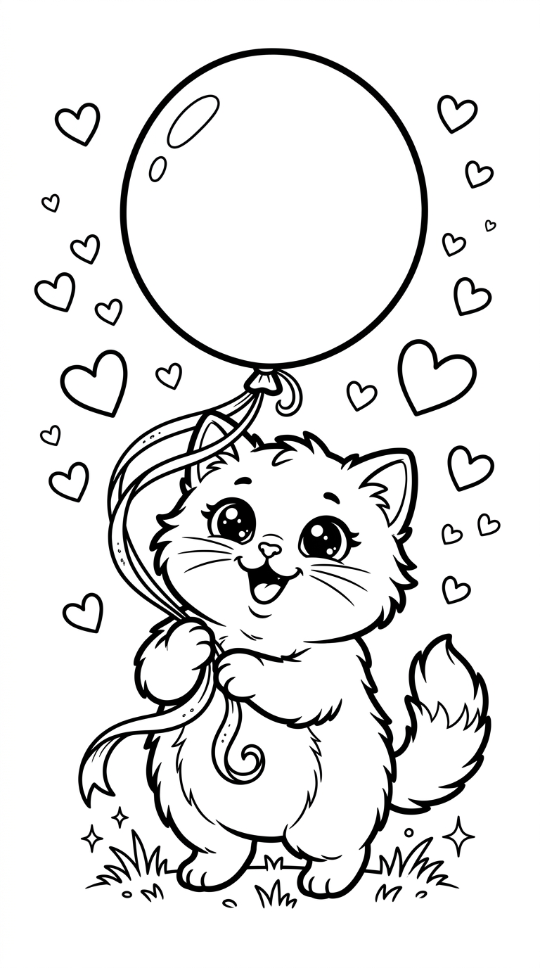 Free Cats Coloring for kids